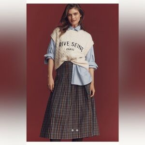 Anthropologie Damson Madder Josie Skirt